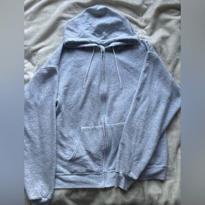 Hanes EcoSmart Light Gray Hoodie